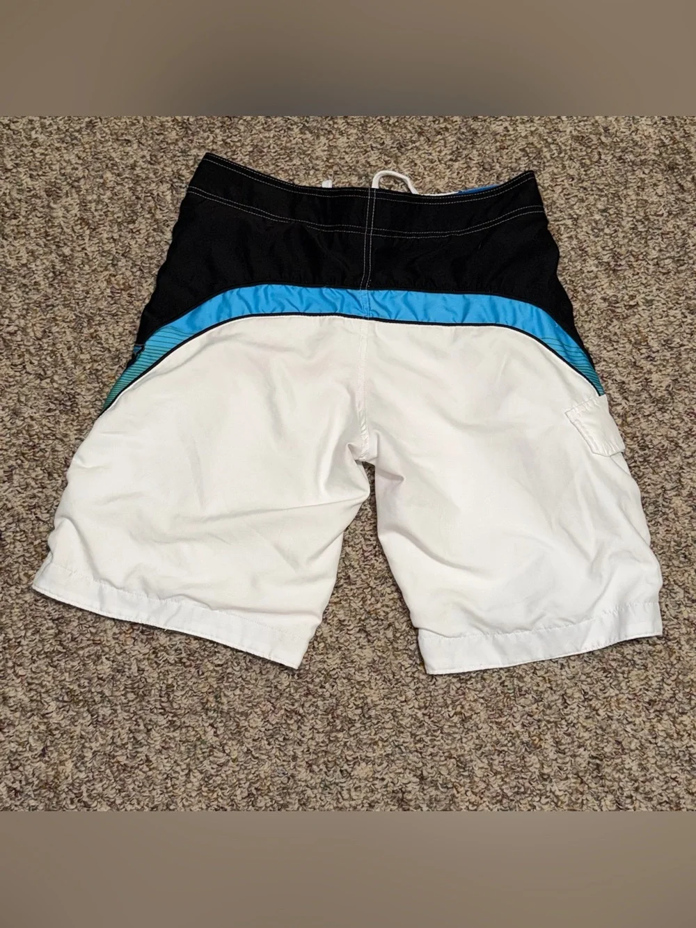 Aeropostale Men's size 31 Swim Shorts with Blue & Green Accents
